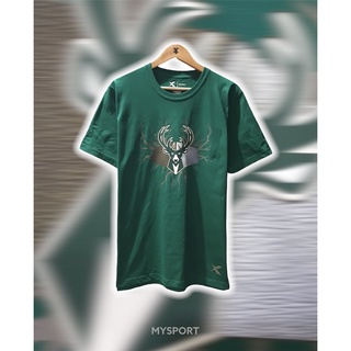 เสื้อยืด ลายบาสเก็ตบอล Nba MILWAUKEE BUCKS