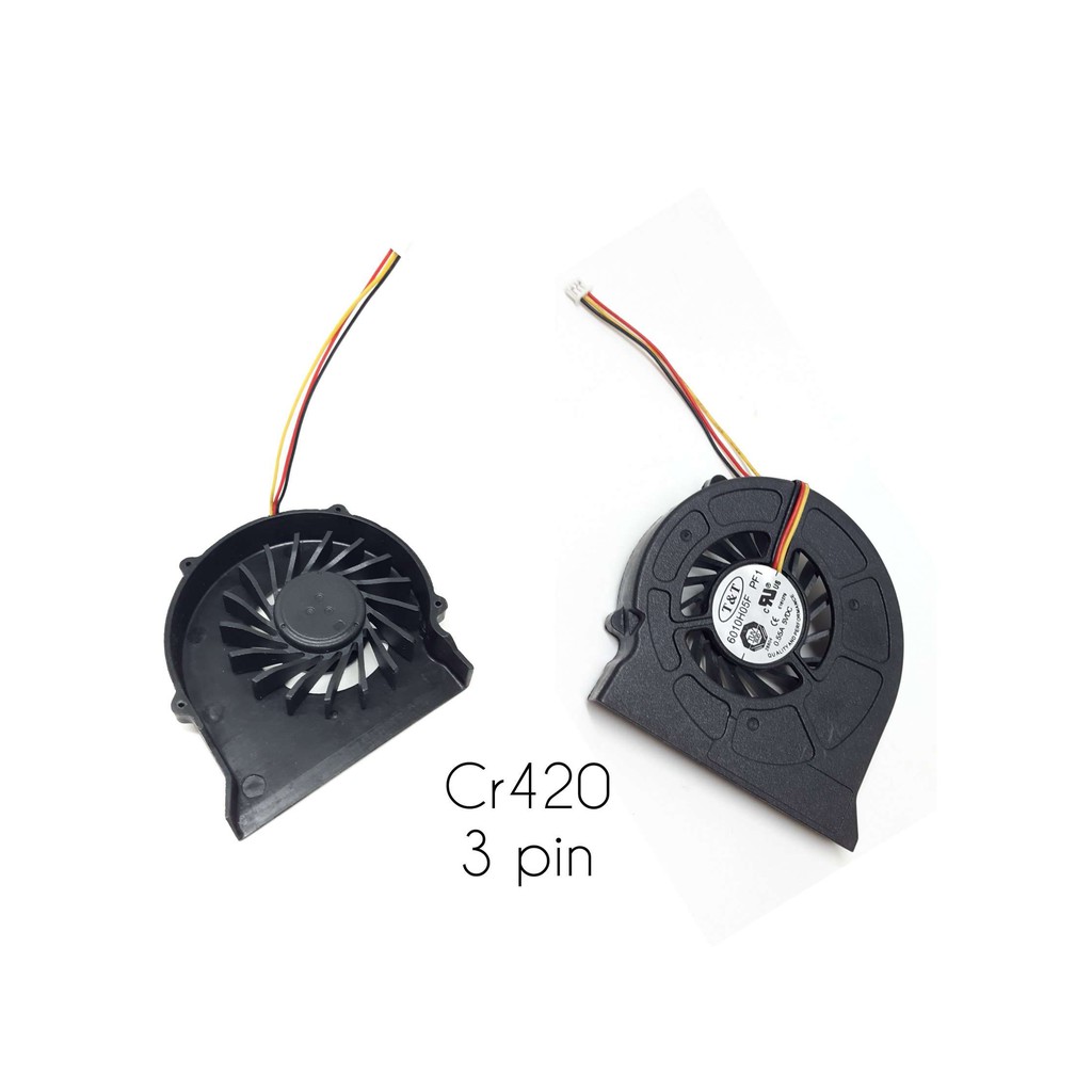 MSI พัดลมแล็ปท็อป CX620 EX623 CR420 CX420 CR600 CR500 CX605 GX623 Pin 3