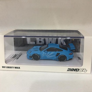 INNO64 IN64-997LB-BBL 997 Porsche LIBERTY WALK Baby Blue