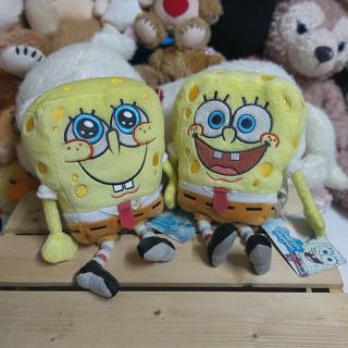 Spongebob สปันจ์บ๊อบ ตุ๊กตามือสองจากญี่ปุ่น