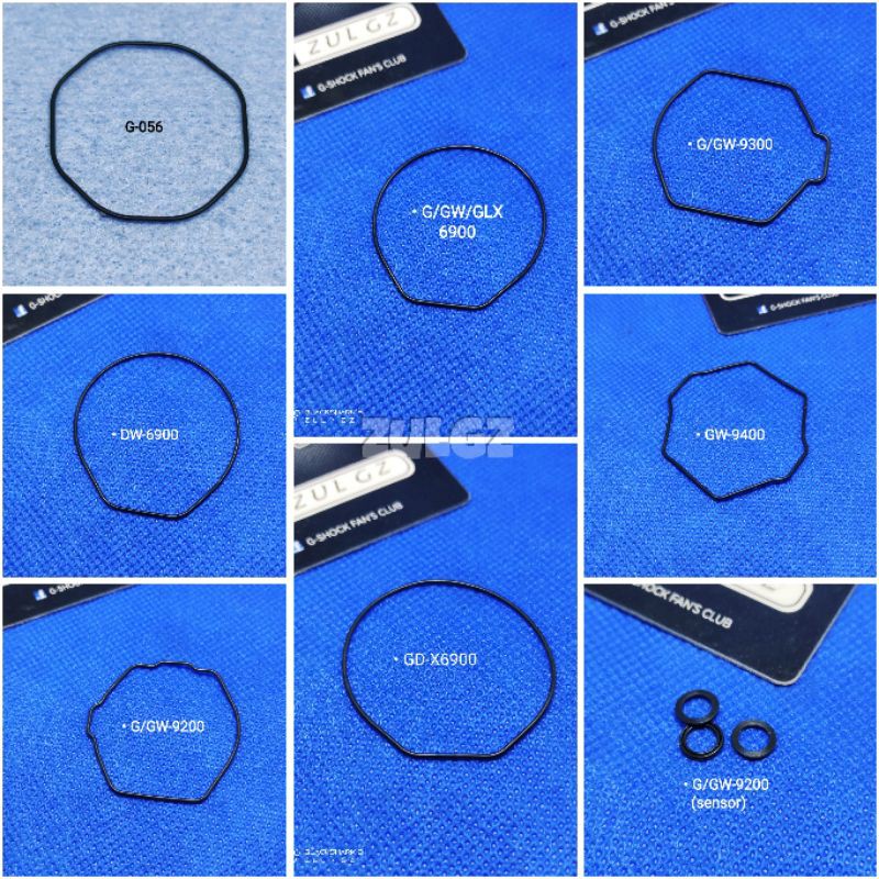 G-shock โอริงหลัง DW-6900 DW-5600 GW-9200 GW-9300 GW-9400 G-056