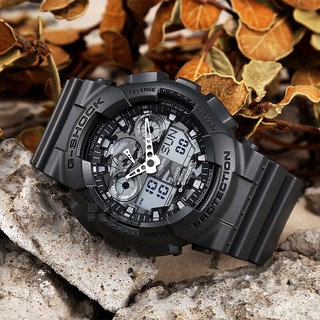 Casio G-Shock GA100 ผู้ชายนาฬิกาดิจิตอลควอทซ์ GA-100CF-8A Sport