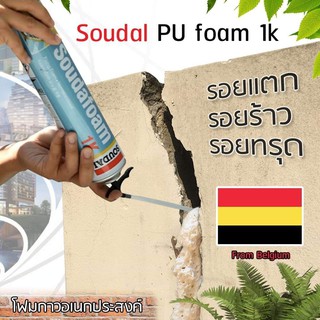 🔥🔥ลดราคาพิเศษ 🔥🔥โฟมกาวอเนกประสงค์ อุดรอยแตก รอยร้าว ตัวอาคาร กันรั่ว กันซึม 🔥🔥