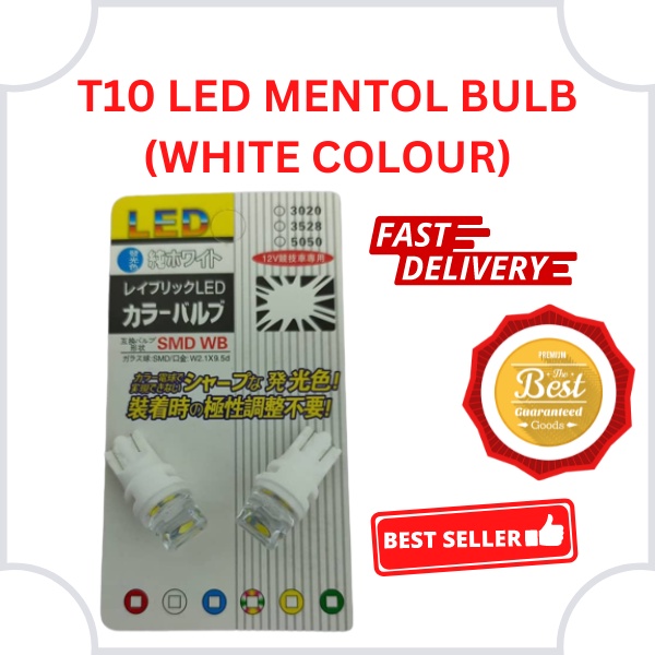 T10 LED Mentol Bulb LED T10