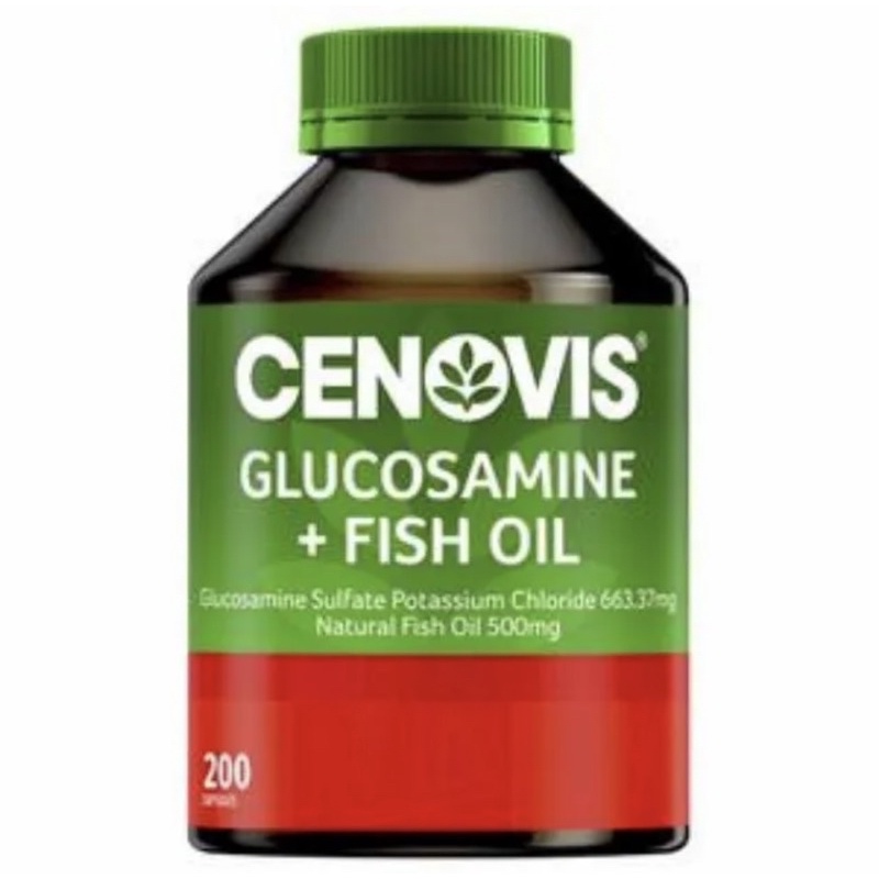 Cenovis Glucosamine and Fish Oil 200Tablets