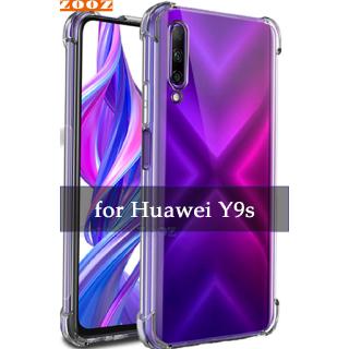 Huawei Y9s Soft Case HuaweiY9s Airbag Cushion Cover Transparent Casing for Y9 S Y 9s Huawei Y9s (2019)