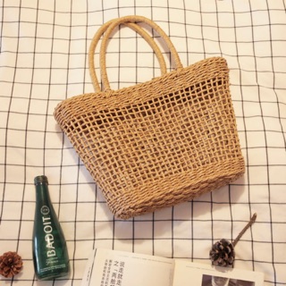 กระเป๋าสานคุณหนู  Rattan bag