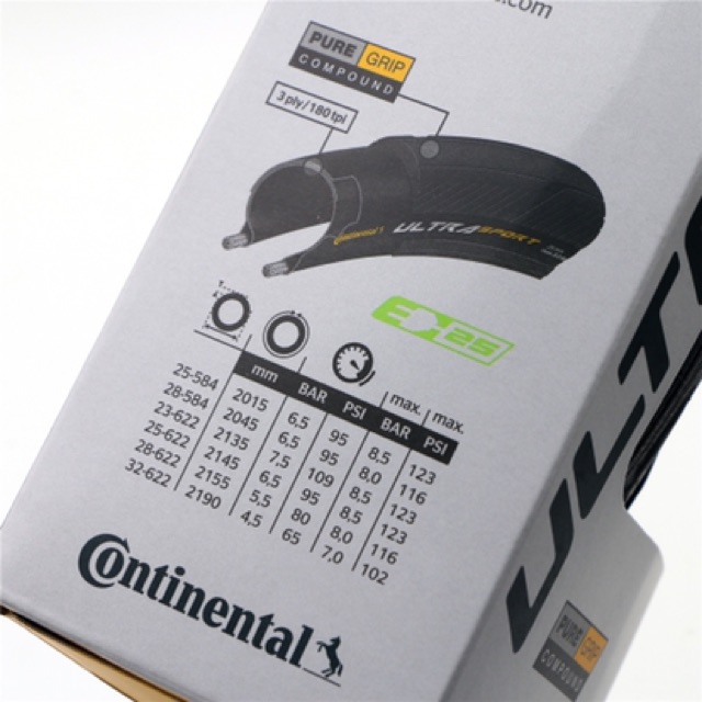(พร้อมส่ง) ยางนอก Continental Ultrasport 3 iii Ultra Sport lll ราคา ถูกที่สุด ดีลบีเคเค แกลเลอรีภาพที่ 4
