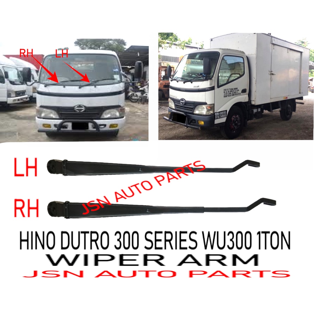 WIPER ARM HINO DUTRO 300 SERIES WU300 1TON