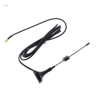 lucky* 433MHz Antenna 5dbi Male RG174 Cable GSM GPRS 1.5M Magnetic Base For Ham Radio