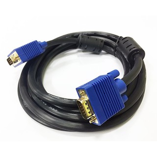 สายต่อจอ VGA Monitor สายต่อจอคอมพิวเตอร์ VGA MaleTo Male 15pin 1.8/3 / 5 M สายเส้นใหญ่ สายหนา งานดี มีรับประกันทุกชิ้น