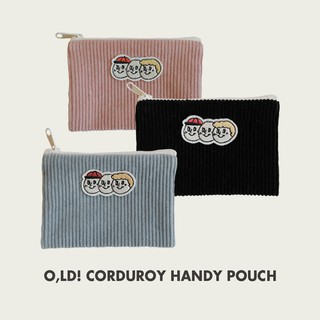 [O, LD!] Pouch Handy pouch_Corduroy กระเป๋าใส่เหรียญ แท้100%