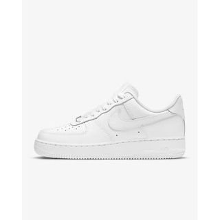 (พร้อมส่ง) Nike Air Force 1 ‘07 Triple White (girl) ของแท้ 100% พร้อมกล่อง