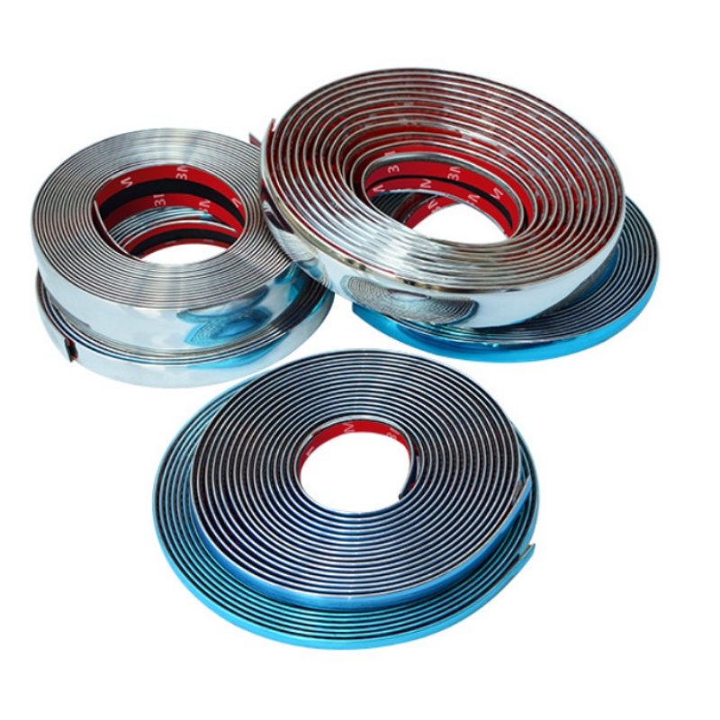 สติกเกอร์โครเมี่ยม 5 เมตร 6 810 12 มม. 15 20 22 25 30 มม. สําหรับติดประตูรถยนต์ - รูปที่ 4