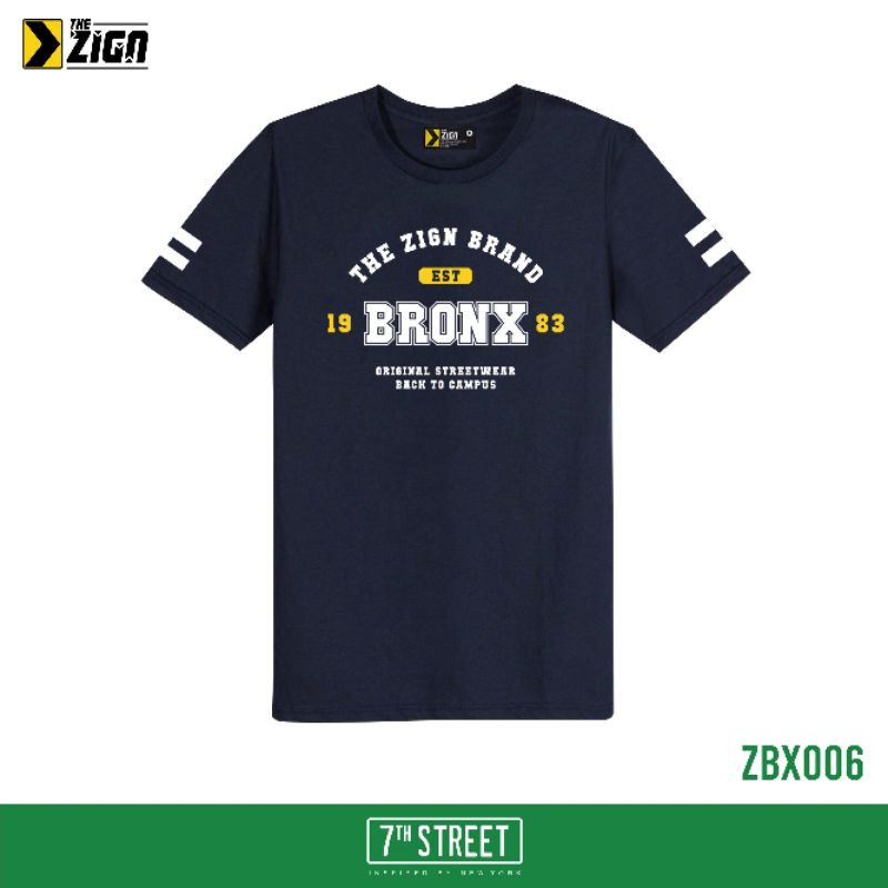 เสื้อยืดแขนสั้น 7th Street X The zing (Zing Bronx) สินค้าแบรนด์แท้จากบริษัท100%