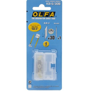 OLFA โอฟ่า รุ่น KB-5/30B ใบมีดคัตเตอร์