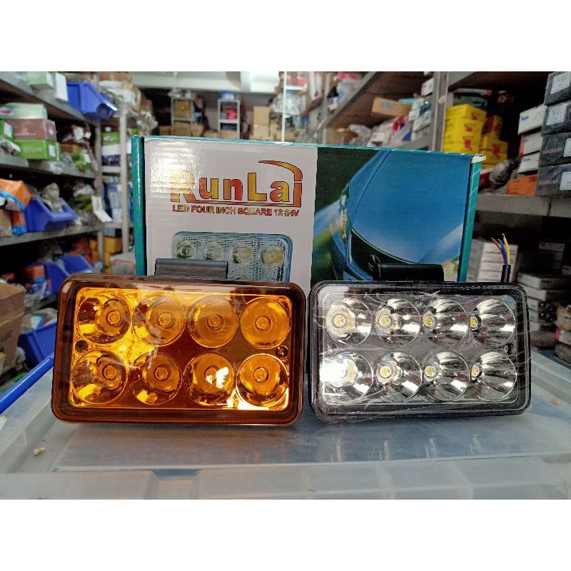 Combo ไฟ led 8 ตา Runlai 2 ดวง สว่างมาก ทนทานสุดๆ