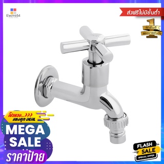 ก๊อกล้างพื้น 1 ทาง MOYA PN-8203 สีโครมSHANK FAUCET PARNO PN-8203