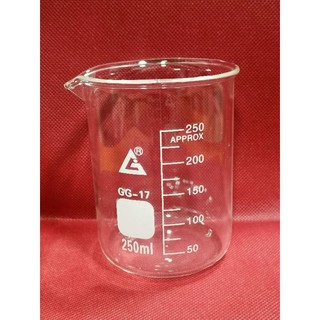 บีก​เกอร์​แก้ว​ 250​ ml. (Glass​ ​Beaker)​