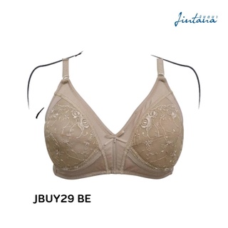 Jintana เสื้อชั้นใน (ไม่เสริมโครง) รุ่น Basic Bra รหัส JBUY29 สีเบจ