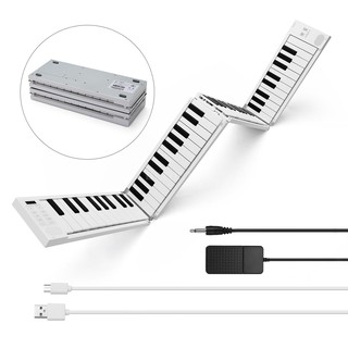 ♪Better Foldable Piano Digital Piano Portable Electronic Keyboard Piano for Piano Student Musical Instrument