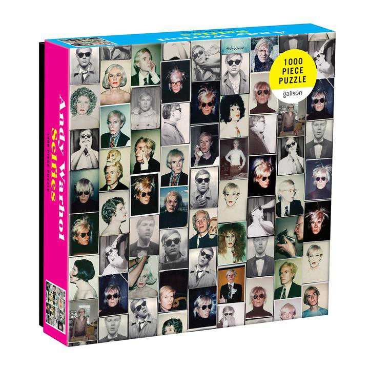 จิ๊กซอว์ 1,000 ชิ้น  ลาย Andy Warhol Selfies 1000 Piece Jigsaw Puzzle ยี่ห้อ Galison