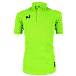 WARRIX SPORT เสื้อโปโลแขนสั้น WA-3315N (G2 เขียวสะท้อนแสง)