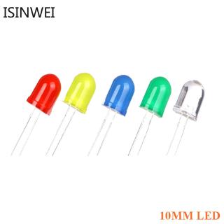 หลอดไฟ LED 10 มม. F 10 มี 5 สี