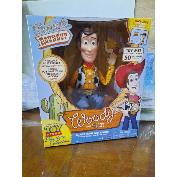 Toy Story Signature Collection Woody the Sheriff by Thinkway (NEW!)