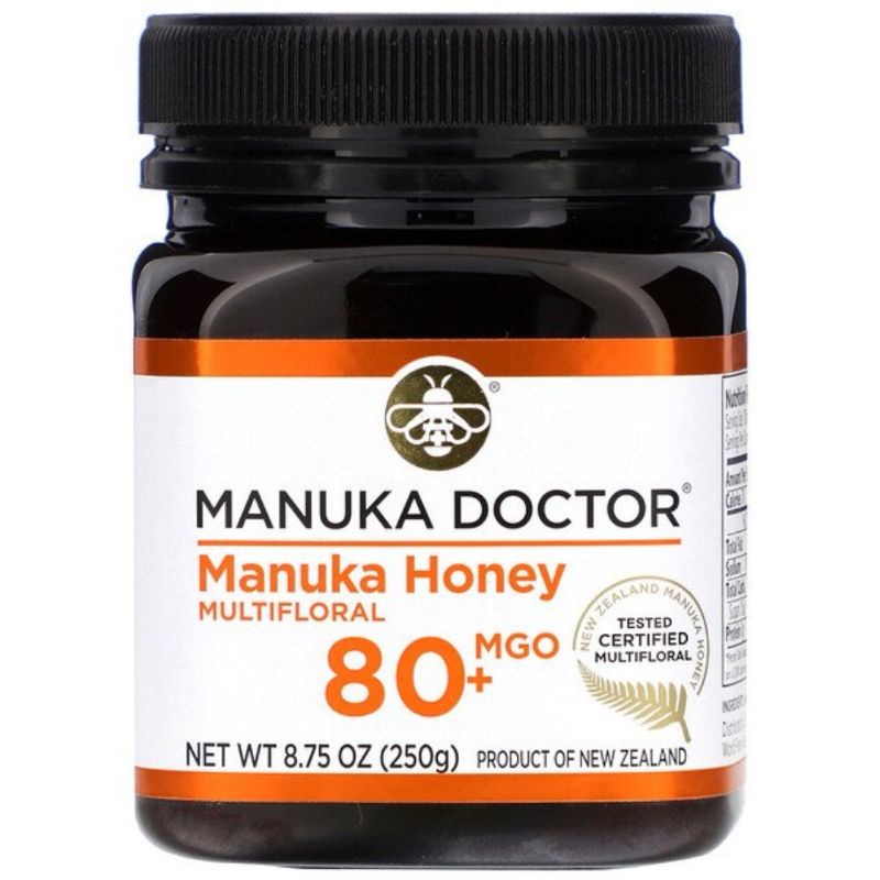 Manuka​ Doctor, Manuka Honey Multifloral, MGO 80+, 8.75 oz (250 g)