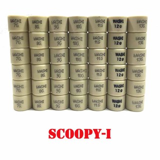 เม็ดตุ้มHONDA SCOOPY-i ทองเหลือแท้ แท้ แท้ เม็ดละ 25 บาท