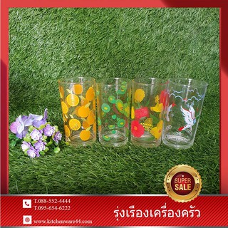 แก้ว 10 oz.ลายSET 2 Pcs