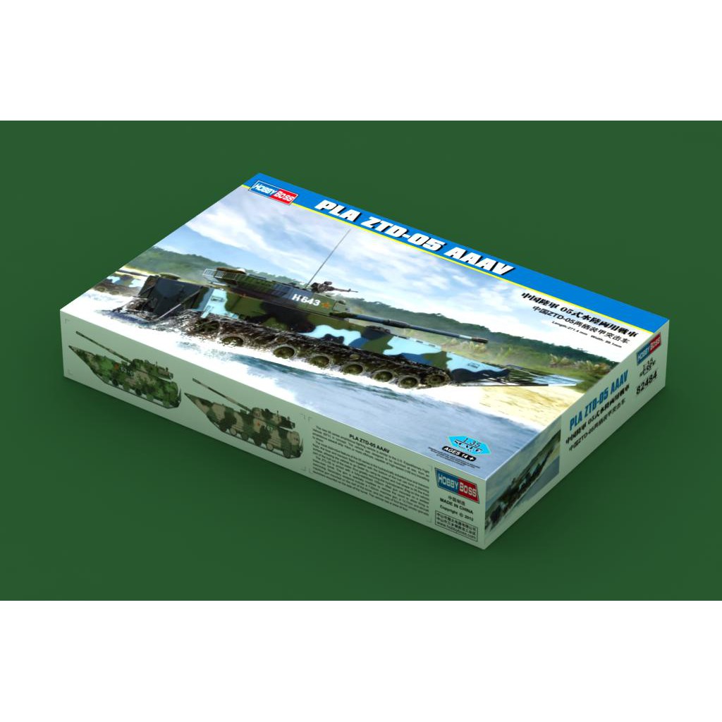 พลาสติก โมเดล ประกอบ HOBBYBOSS สเกล 1/35 PLA ZTD-05 AAAV (80484)