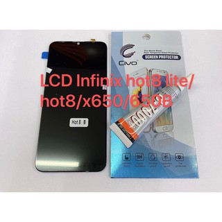 อะไหล่หน้าจอ LCD infinix Hot 8 , Hot 8 Lite ,Spark 4 หน้าจอ+ทัชสกรีน,KC2,KC9,X650 สินค้าพร้อมส่ง Hot8 , Hot8lite