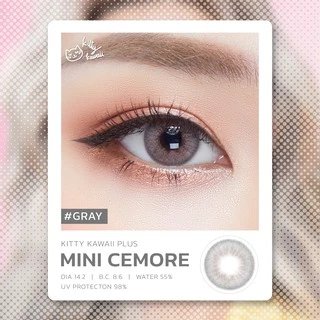 คอนแทคเลนส์🌈Mini Cemore🌈 Brown/Gray (Kitty Kawaii) ขนาดมินิ💖ขายดี🍭