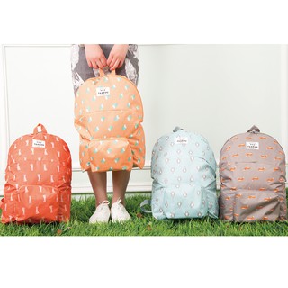 Pastel Folding Backpack กระเป๋าเป้ (พับได้)
