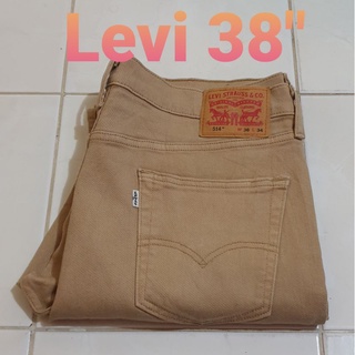 ยีนส์ใหม่ ยี่ห้อ Levi เอว 38 นิ้ว