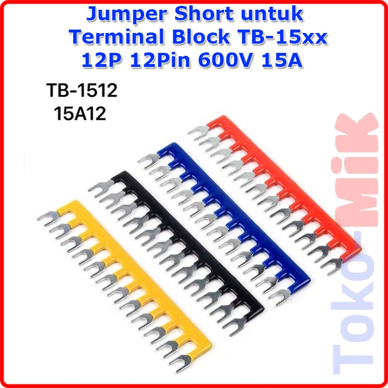 SKUN JUMPER SHORT FOR TERMINAL BLOCK TB15 TB-15 4MM 15A