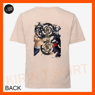 T-shirt  เสื้อยืด ผ้าฝ้าย 100% พิมพ์ลายอนิเมะมหาเวทย์ผนึกมาร Dtf Jujutsu Kaisen 01 Itadori Yuji สีน้ําตาลอ่อน สําหรับผู้