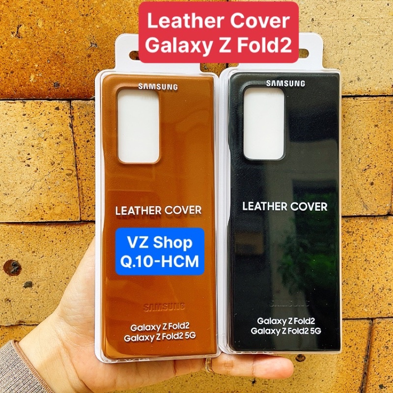 [ใหม่เต็มกล่อง]-ปกหนัง EF-VF916 สําหรับ SS Galaxy Z Fold2/ Z Fold 2 ของแท้ Samsung