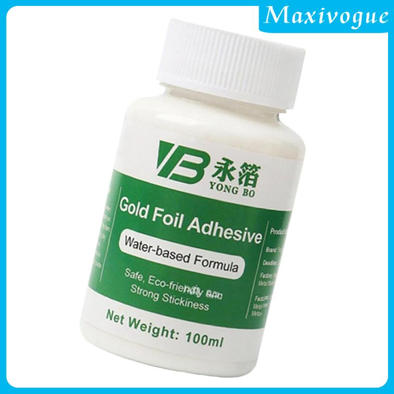 60ML Gilding Glue for Gold Leaf Foil Water-based Glue for Gold Foil Sheets  Gilding Adhesive (