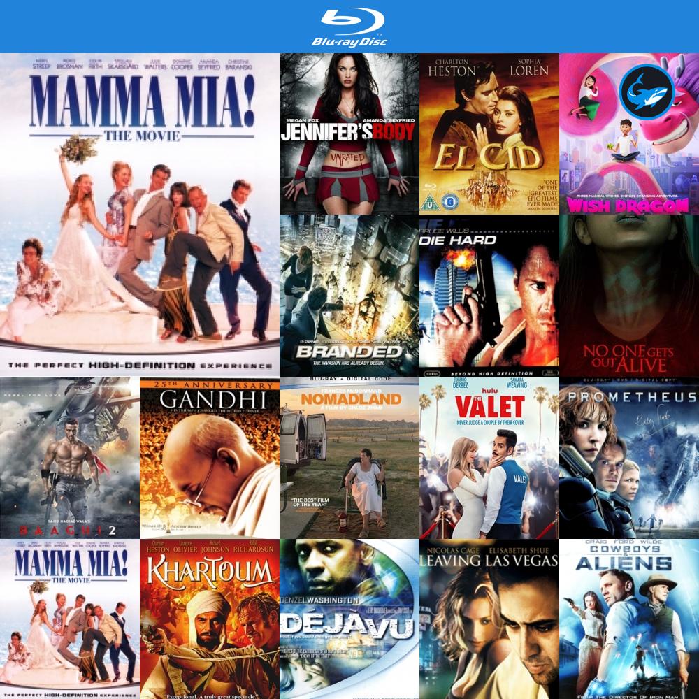 Bluray แผ่นหนังบลูเรย์ Mamma mia! The Movie มัมมา มีอา! วิวาห์วุ่น ลุ้นหาพ่อ บูเร ใช้ เครื่องเล่นบลู