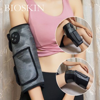 Bioskin เครื่องนวดข้อมืออัจฉริยะ อเนกประสงค์ ระบบสั่นสะเทือน สําหรับมือ เข่า ขา แขน ข้อมือ