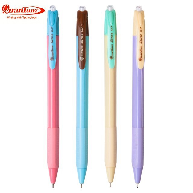 ปากกา ลูกลื่น 0.5 0.7 มม. นง.ด้ามคละสี ควอนตั้ม Sense ขายปลีก