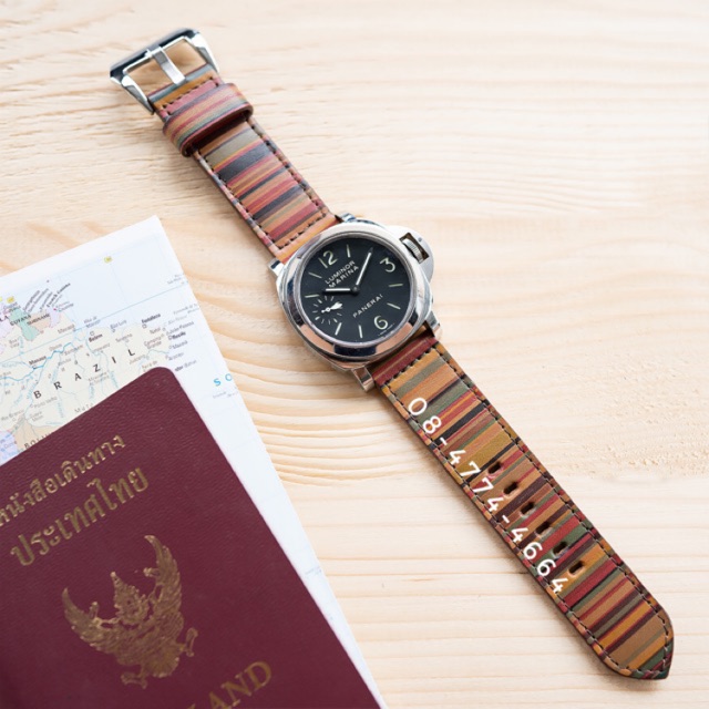 สายนาฬิกา Paul Smith Signature Watch Strap - Apple Watch , Panerai