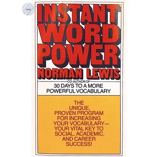 INSTANT WORD POWER By NORMAN LEWIS(ENG)💥หนังสือภาษาอังกฤษใหม่ มือ1