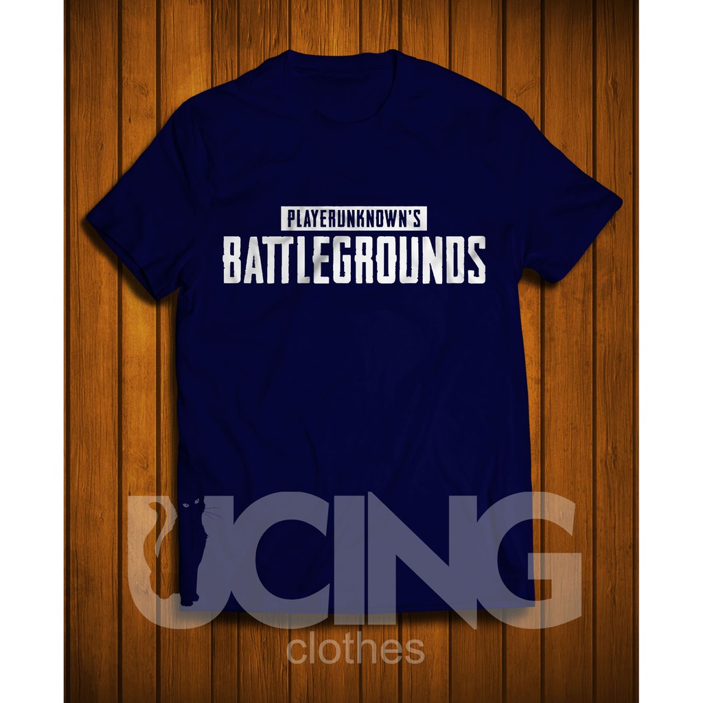 เสื้อยืดโลโก้ PUBG 2 เสื้อยืดเกม