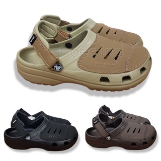 CROCS Yukon รองเท้าแตะหนัง สําหรับผู้ชาย