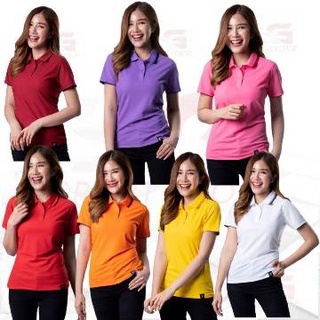 เสื้อโปโลหญิง เสื้อคอปก  เสื้อโปโล Polo Pegan