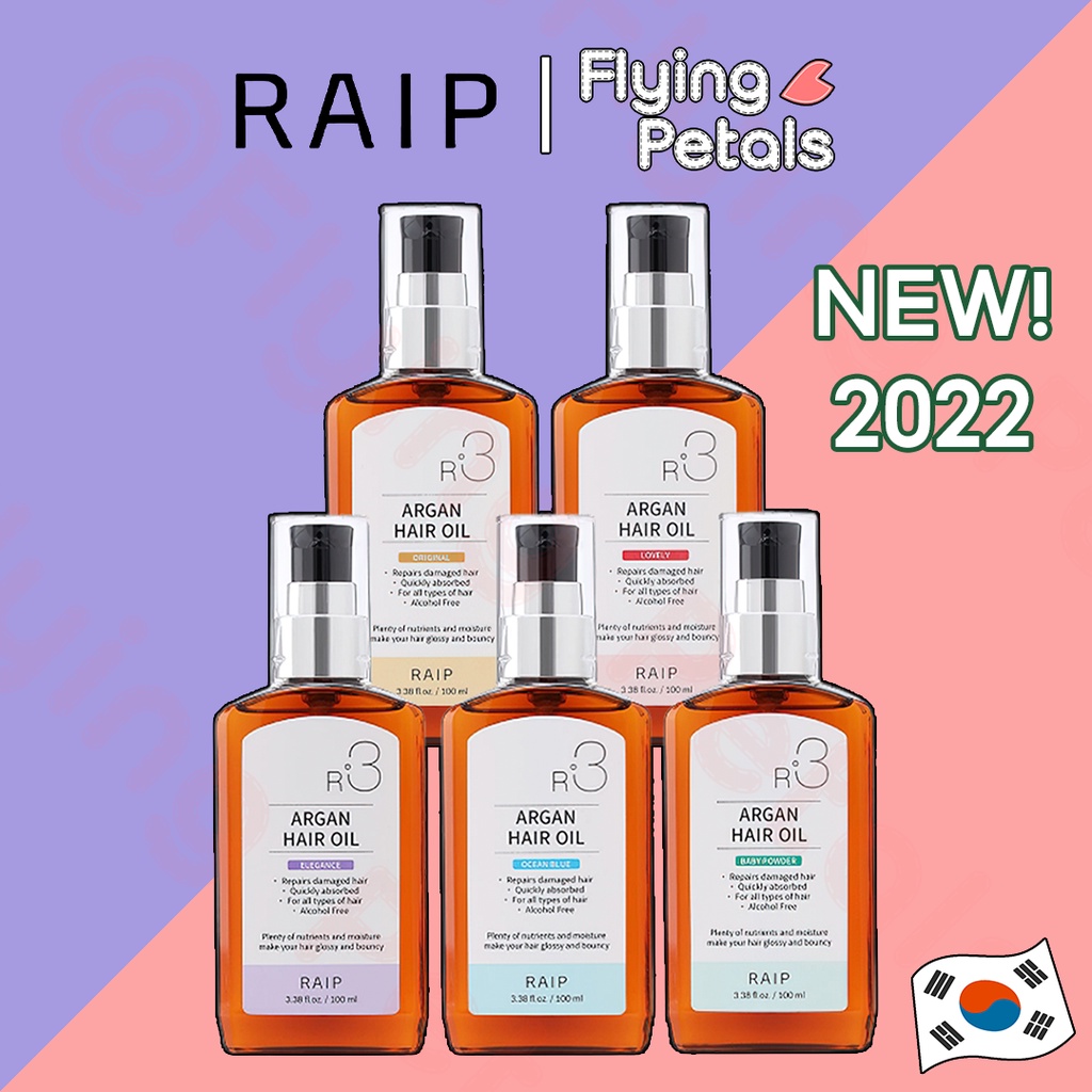 RAIP R2R3 RAIP R3 2022 Argan Hair Oil RAIP R2 Liquid Silk Keratin ...